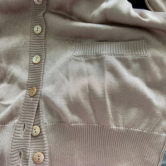 NWT DOLCE & GABBANA Knit Buttoned Cardigan Sweater sz 46  / size 10 - Picture 13 of 16